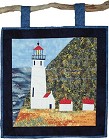 Heceta Head Lighthouse paper pieced quilt pattern from Sentries of Light - Select image to enlarge