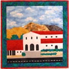 Mission San Luis Obispo applique quilt pattern from Sentries of Light - Select image to enlarge
