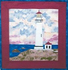 Slide show of lighthouse quilt patterns from Sentries of Light